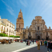 Murcia Cathedral In Spain, Southern Europe